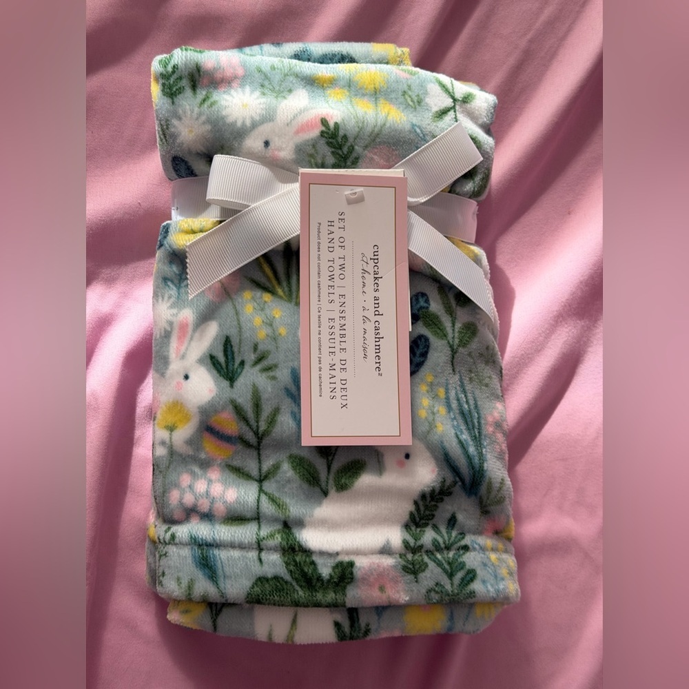 ✨NWT✨ cupcakes & cashmere: Set of 2 Hand Towels